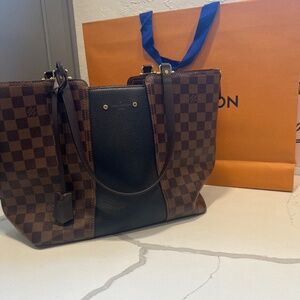 Louis Vuitton Damier Ebene Jersey Black